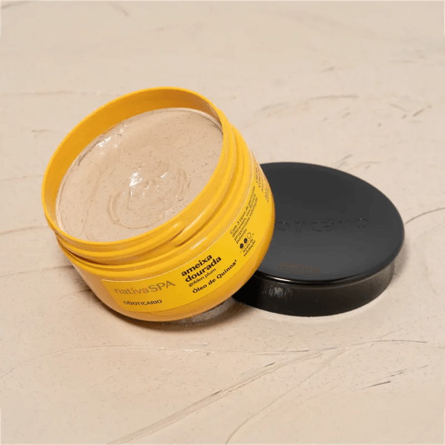 Nativa Spa Creme Esfoliante Corporal Nativa Spa Ameixa Dourada 200g 