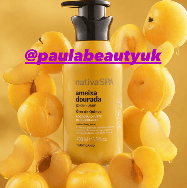 Nativa Spa Ameixa Dourada Loção Hidratante 400ml 