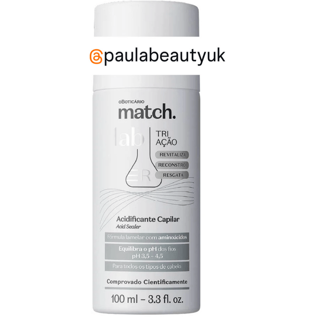 Match Lab Serum Tripla Ação 100ml O Boticário