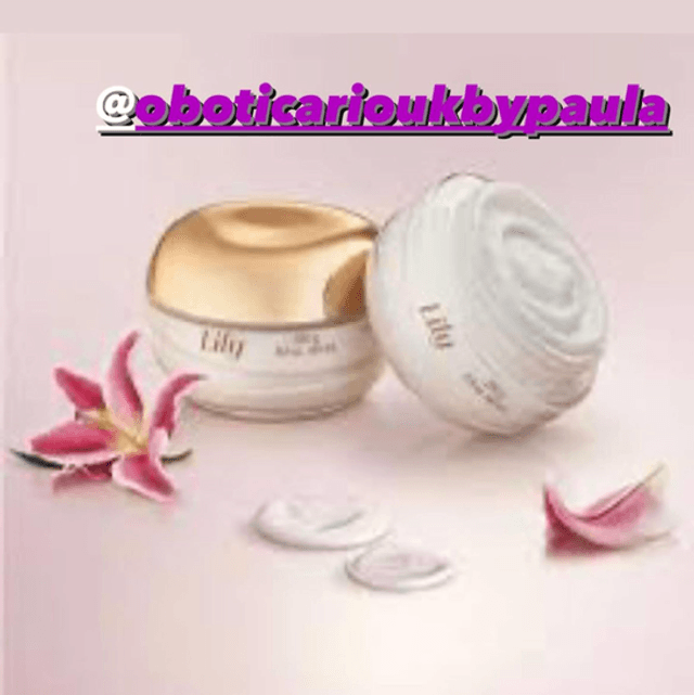 Lily Creme Hidratante Acetinado Lily 250g Body Cream Satin