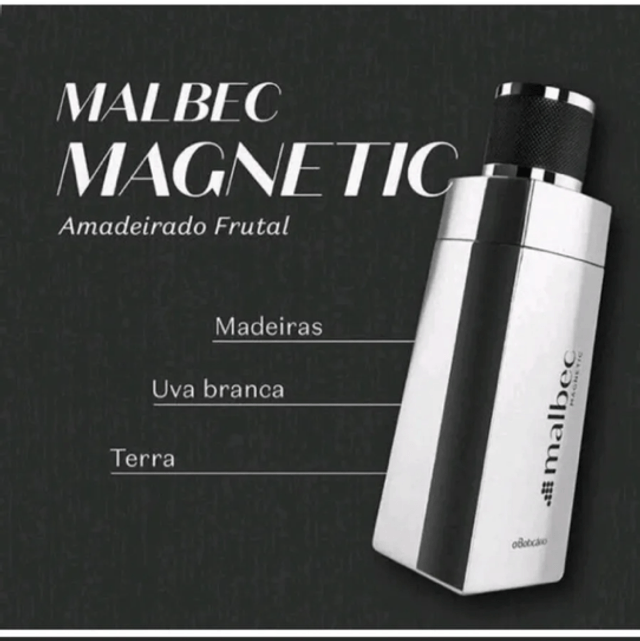 Malbec Magnetic Eau de Toilette, 100ml O Boticario *