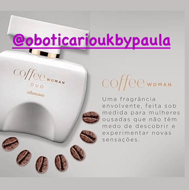 Coffee Woman Duo Eau de Toilette 100ml perfume feminino O Boticário