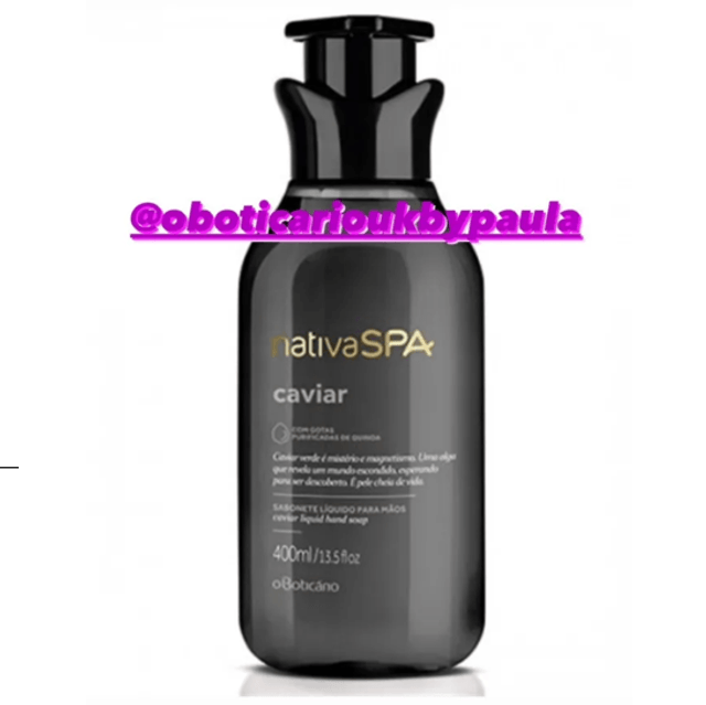 Nativa Spa Loção Hidratante Caviar 400ml