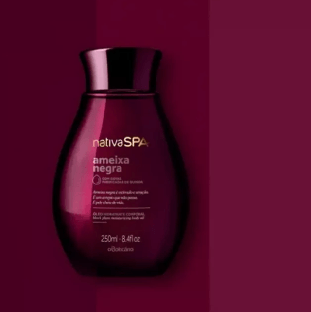 Nativa Spa Ameixa Negra Óleo Hidratante 200ml  black plum