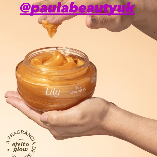 Gel Iluminador Glow Hidratante Corporal Lily 250g