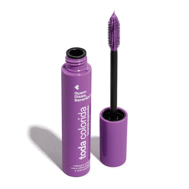 MÁSCARA DE PESTANAS E SOBRANCELHAS TODA COLORIDA LAVANDA EXPRESSÃO, 10G