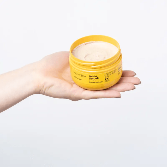 Nativa Spa Creme Esfoliante Corporal Nativa Spa Ameixa Dourada 200g 