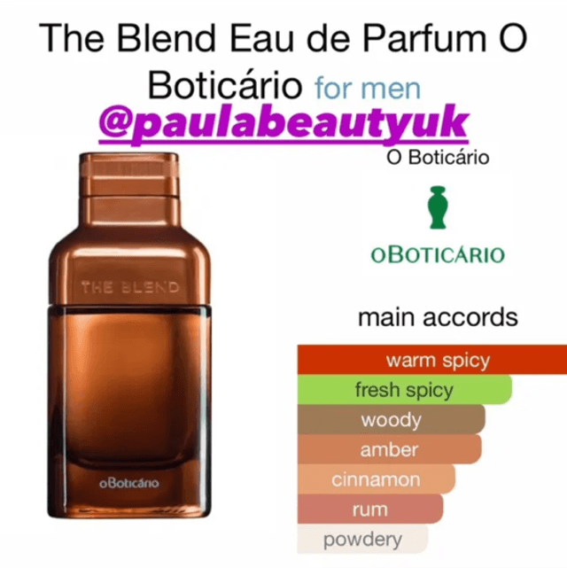The Blend Eau de Parfum 100ml O Boticario