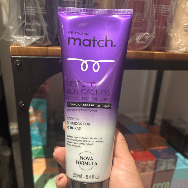 Match Condicionador Respeito aos Cachos 250ml