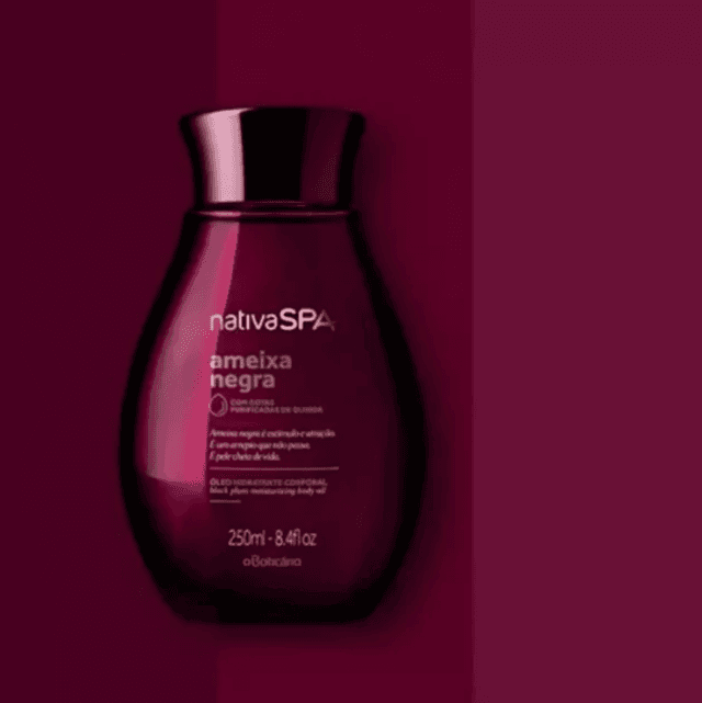 Nativa Spa Ameixa Negra Óleo Hidratante 200ml  black plum
