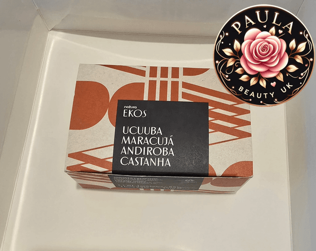 Natura Ekos bar soap andiroba castanha maracujá ucuuba 4x100g