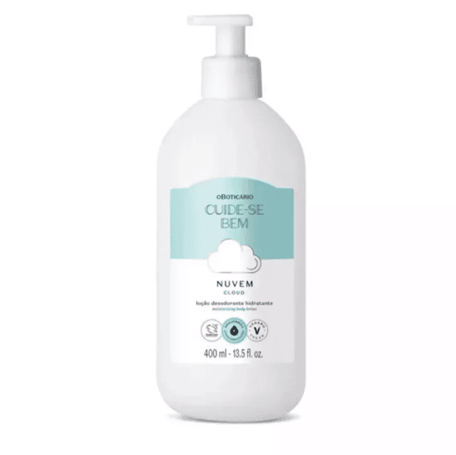 Loção Hidratante Corporal Cuide-se Bem Nuvem, 400ml